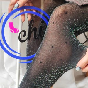 جوراب شلواری خال دار لمه کد 346